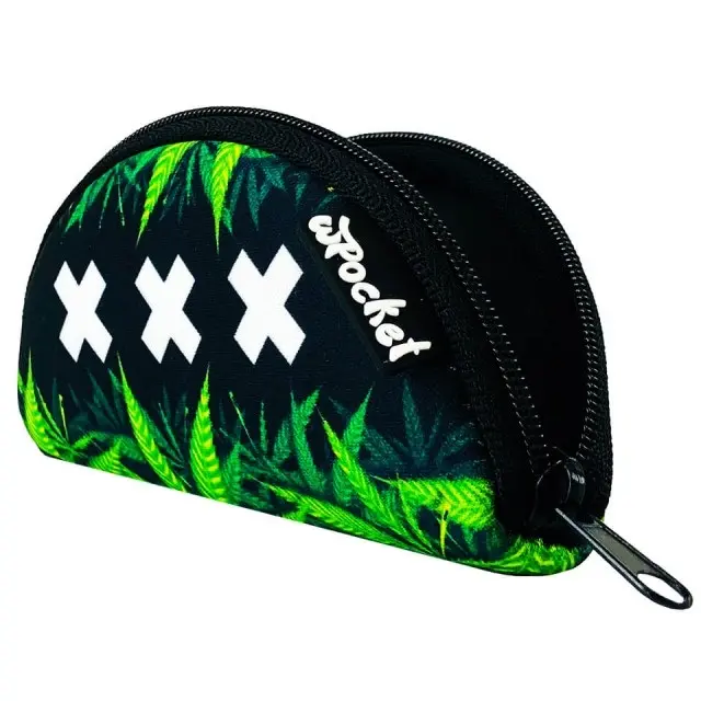 ASTUCCIO MISTIERA FOGLIE CANNABIS XXX DI W-POCKET