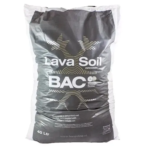 TERRA SUBSTRATO ORGANICO LAVA SOIL 40L B.A.C.