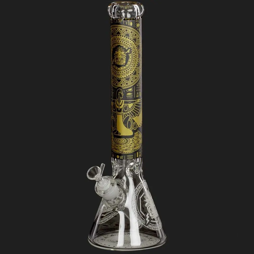 BONG BEAKER EGYPTIAN MYSTERIES MIX 2 h 41cm LIMITED EDITION AMSTERDAM