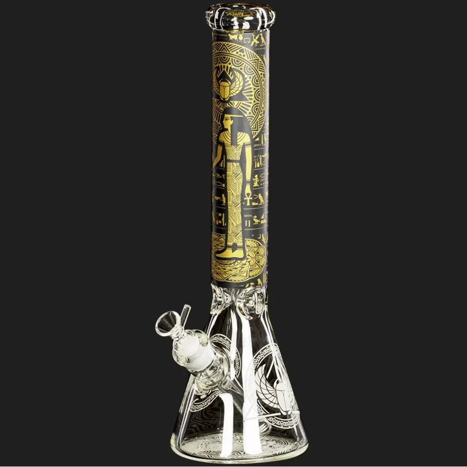 BONG BEAKER EGYPTIAN MYSTERIES MIX 3 h 41cm LIMITED EDITION AMSTERDAM