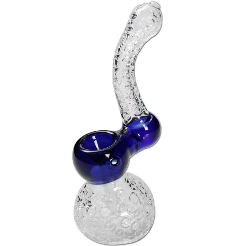 BONG BUBBLER CRYSTAL BLU