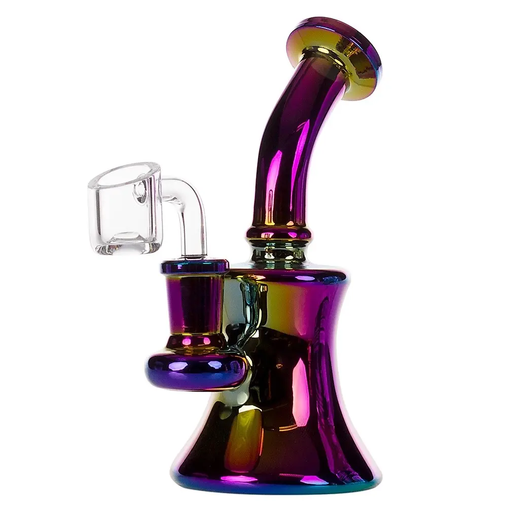 BONG BUBBLER PURPLE LIMITED EDITION AMSTERDAM H 15cm