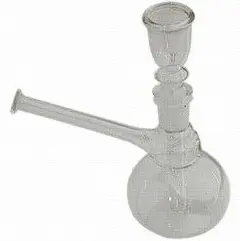 BONG IN VETRO 14 cm