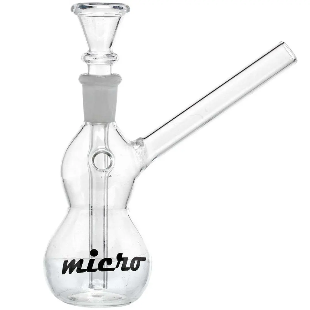 BONG IN VETRO H:14cm SG:14.5mm MICRO