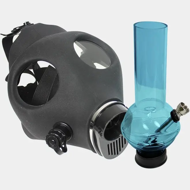 BONG MASCHERA ANTIGAS BLACK 