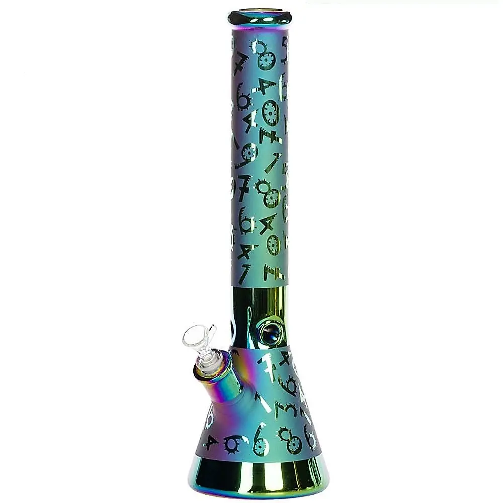 BONG MIXED ELECTRO COAT DESIGNS AZZURRO LIMITED EDITION AMSTERDAM H 42cm