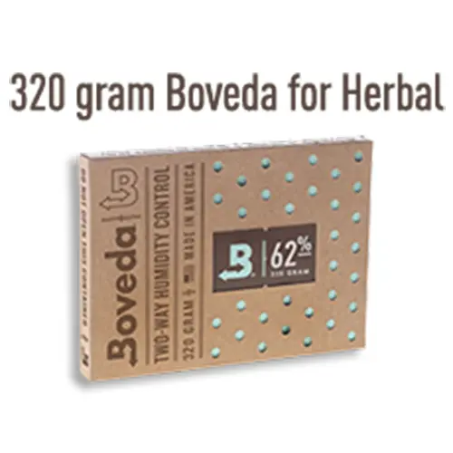 BOVEDA 62% - MANTENIMENTO UMIDITA' COSTANTE DA 320GR