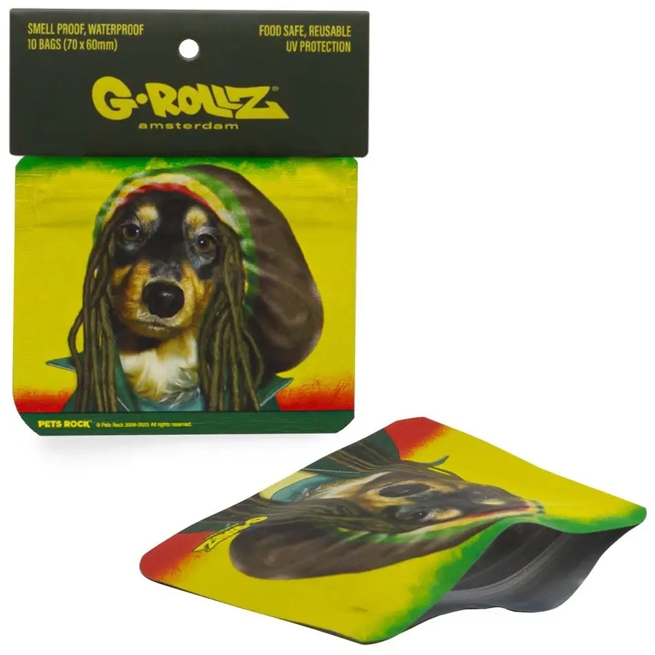 BUSTA ANTIODORE REGGAE 70x60mm G-ROLLZ 