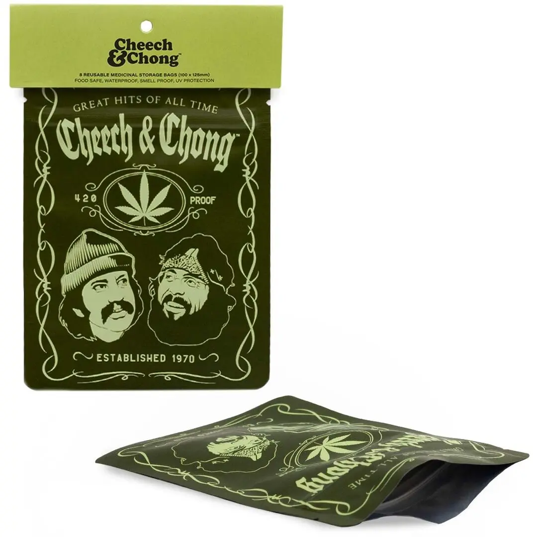 BUSTA ANTIODORE CHEECH & CHONG HIGH ROLLERS 100x125mm G-ROLLZ