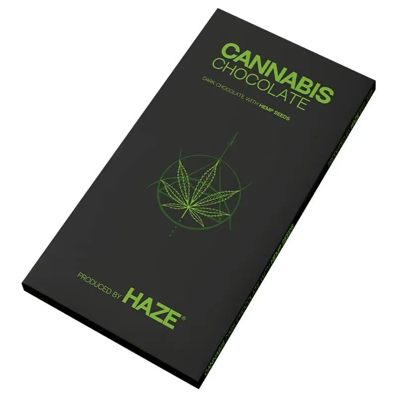 CIOCCOLATO FONDENTE ALLA CANNABIS 80g HAZE