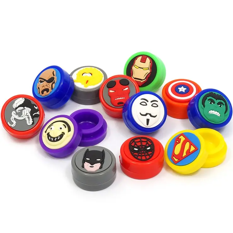 CONTENITORE IN SILICONE PERSONAJES 3 ml