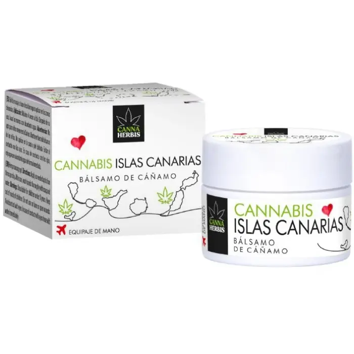 GEL ALLA CANNABIS PER MASSAGGI EDIZIONE ISOLE CANARIE 50 ml CANNA HERBIS