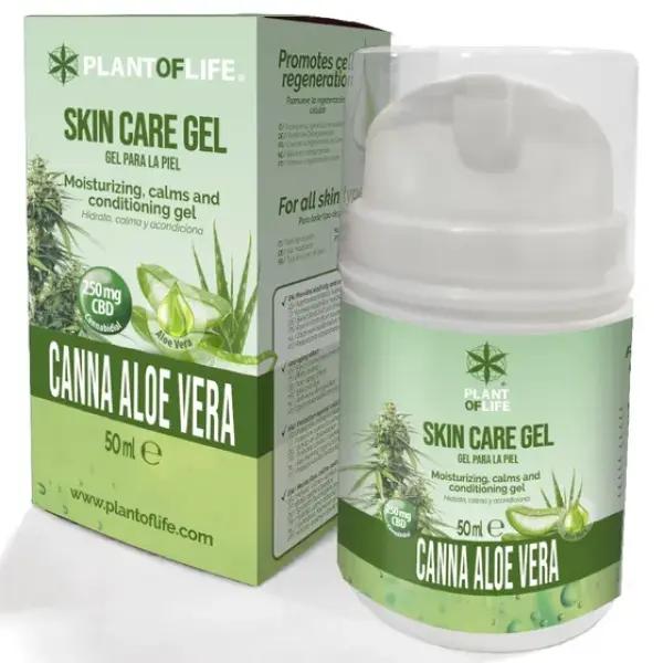 GEL CANNA ALOE VERA CON CBD 0,5% 50ml PLANTOFLIFE