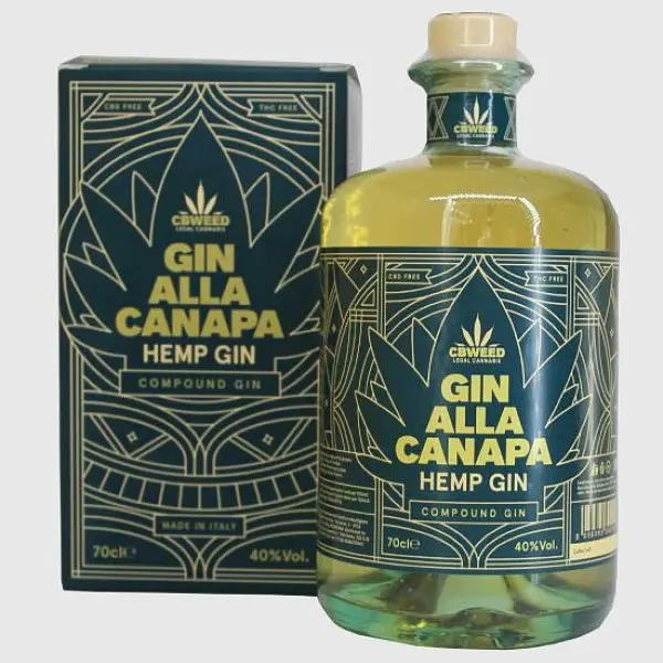 GIN ALLA CANAPA CBWEED 70 cl