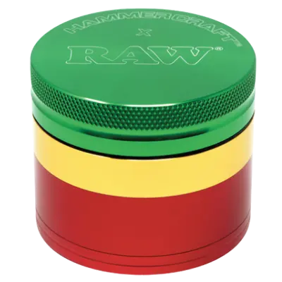 GRINDER ALLUMINIO 55 mm 4 Parti RASTA HAMMERCRAFT X RAW