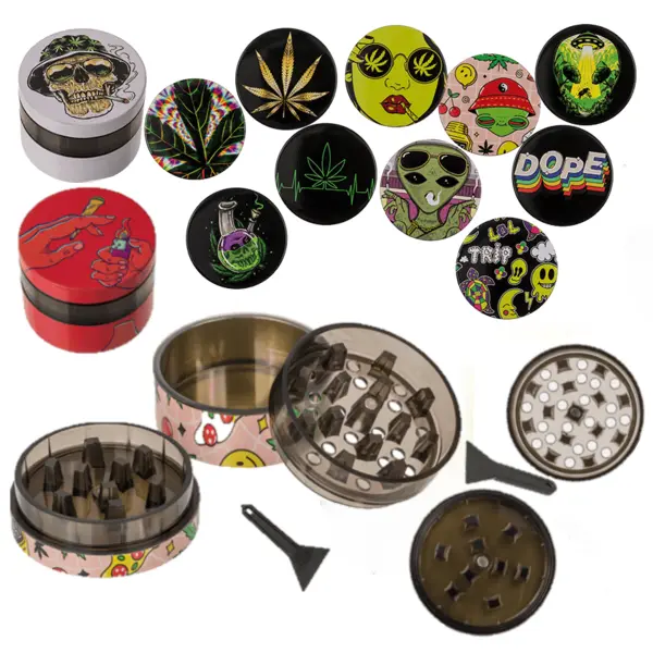 GRINDER CANNABIS Ø 5,5 cm 3 Parti