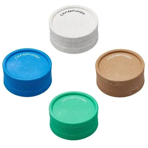 GRINDER DI PLASTICA DI CANAPA Ø 42 mm 2 Parti CHAMP HIGH