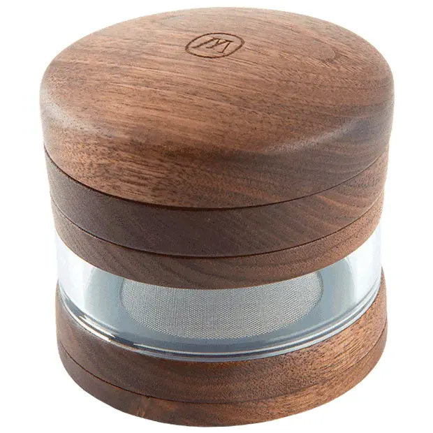 GRINDER LARGE 4 PARTI NOCE NERA MARLEY NATURAL