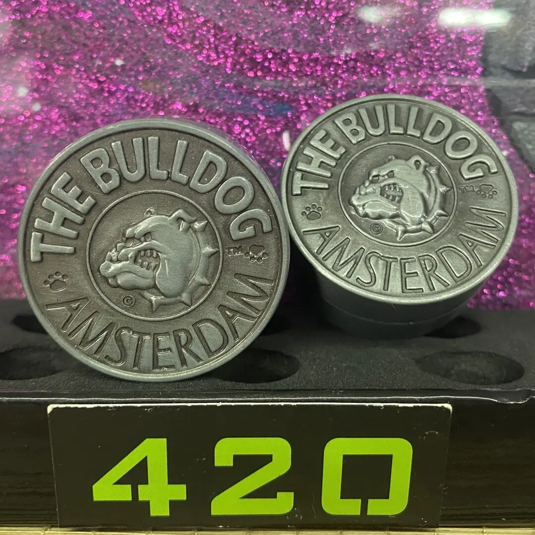 GRINDER METALLO 2 PARTI Ø 40mm THE BULLDOG 