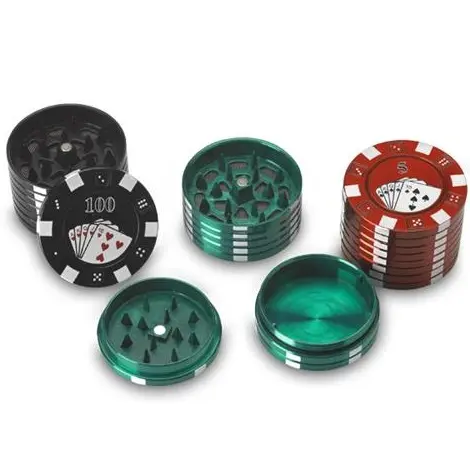 GRINDER POLLINATOR POKER CHIP Ø 5 cm