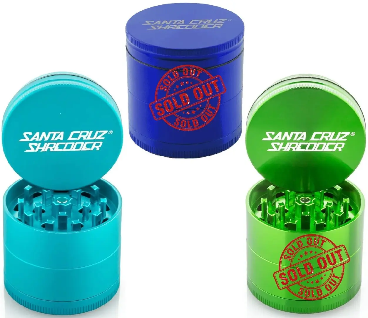 GRINDER SANTA CRUZ 4 PARTI 54 mm