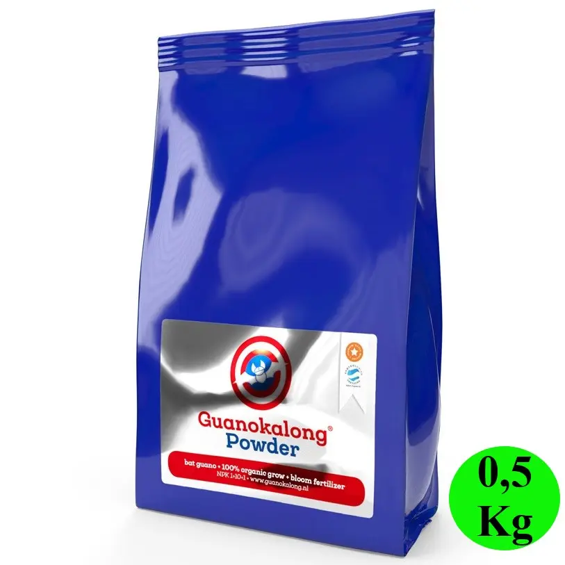 GUANO DI PIPISTRELLO IN POLVERE POWDER GUANOKALONG 0,5 KG