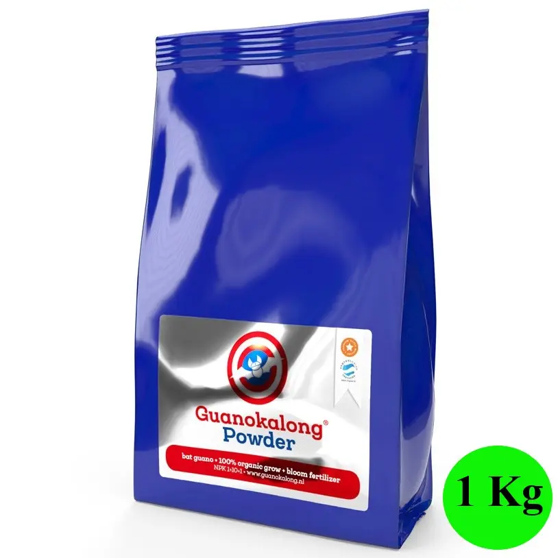 GUANO DI PIPISTRELLO IN POLVERE POWDER GUANOKALONG 1 KG