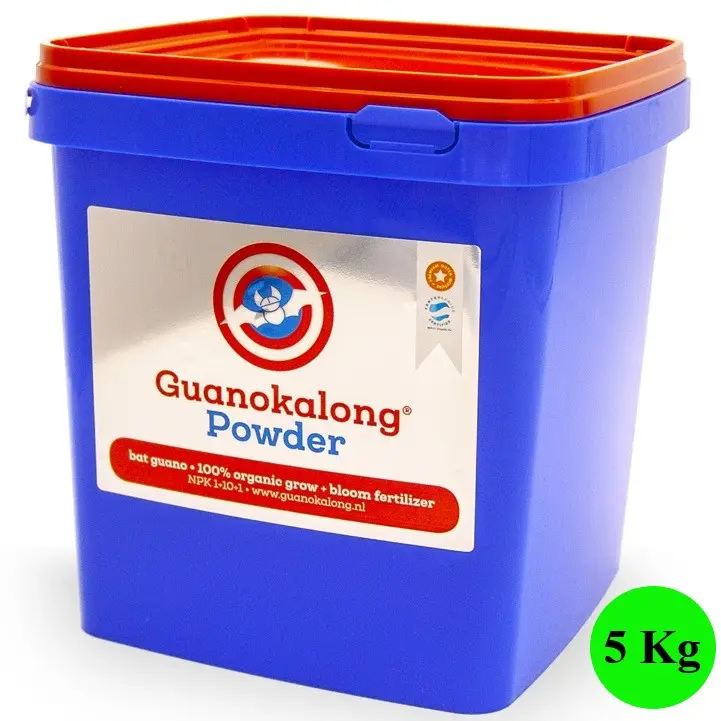 GUANO DI PIPISTRELLO IN POLVERE POWDER GUANOKALONG 5KG