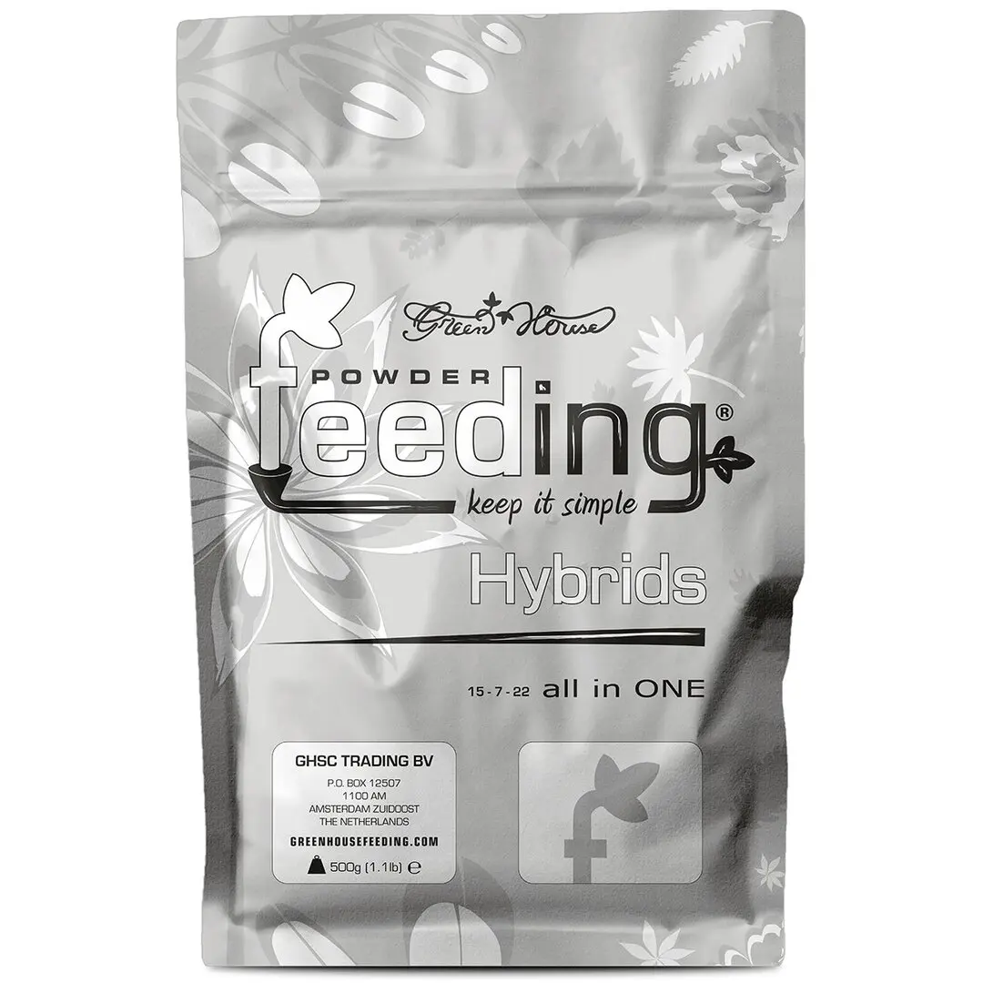 HYBRIDS 500 gr POWDER FEEDING GREEN HOUSE