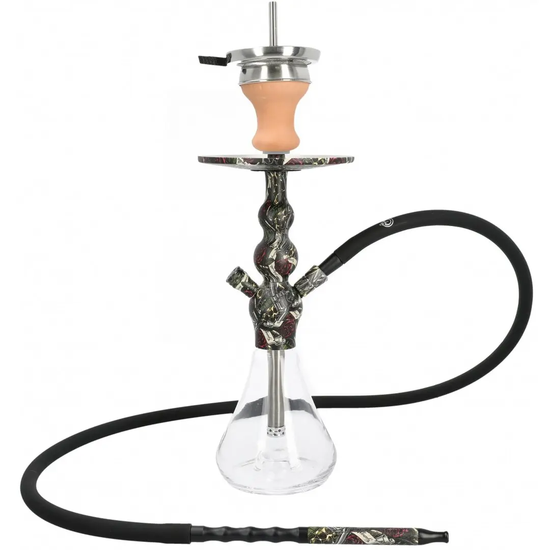 NARGHILÈ SHISHA CELESTE CRAZY GUNS 36 cm