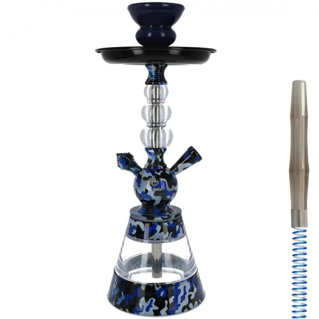 NARGHILÈ SHISHA CELESTE JUNIOR 2.0 CAMO SKYBLUE CAMO 37 cm