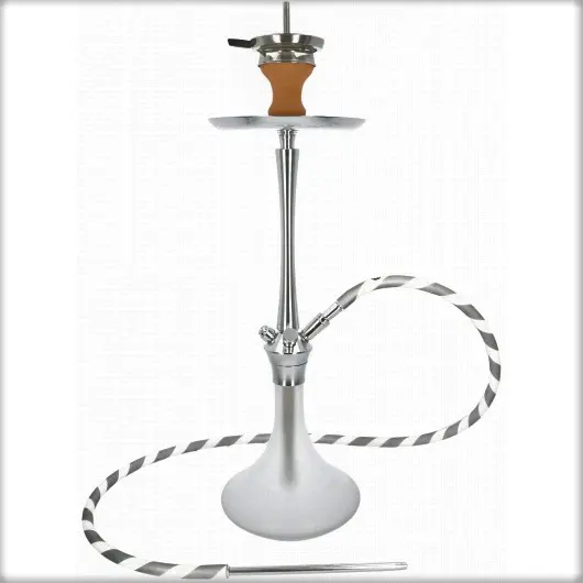 NARGHILÈ SHISHA C7 BIANCO 70 cm