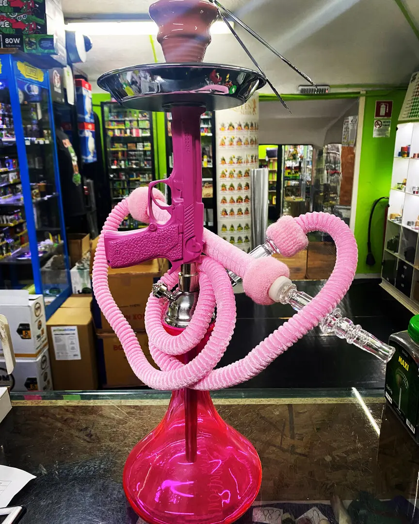 NARGHILÈ SHISHA SENSATION MRS SMITH PINK 61cm