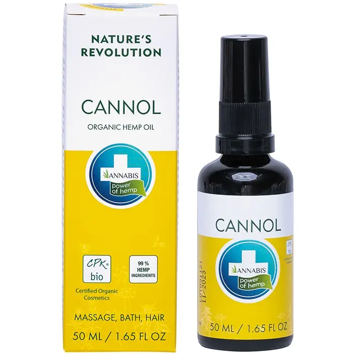 OLIO DI CANAPA CANNOL BIO 50 ml ANNABIS