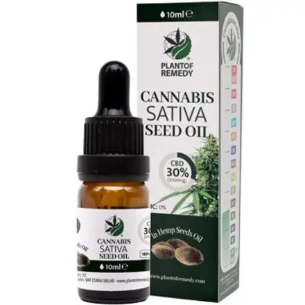 OLIO CON CBD AL 30% Flacone da 10ml PLANT OF REMEDY