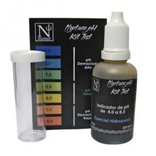 PH TEST LIQUIDO (DA PH 4.5 A PH 8.5) NEPTUNE HYDROPONICS