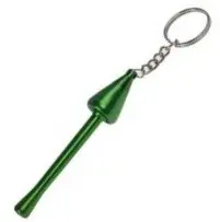 PIPA A FUNGO IN ALLUMINIO ANODIZZATO VERDE 9 cm