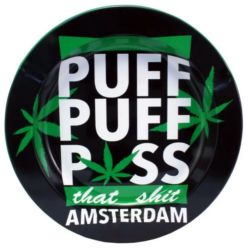 POSACENERE IN METALLO AMSTERDAM PUFF PUFF PASS