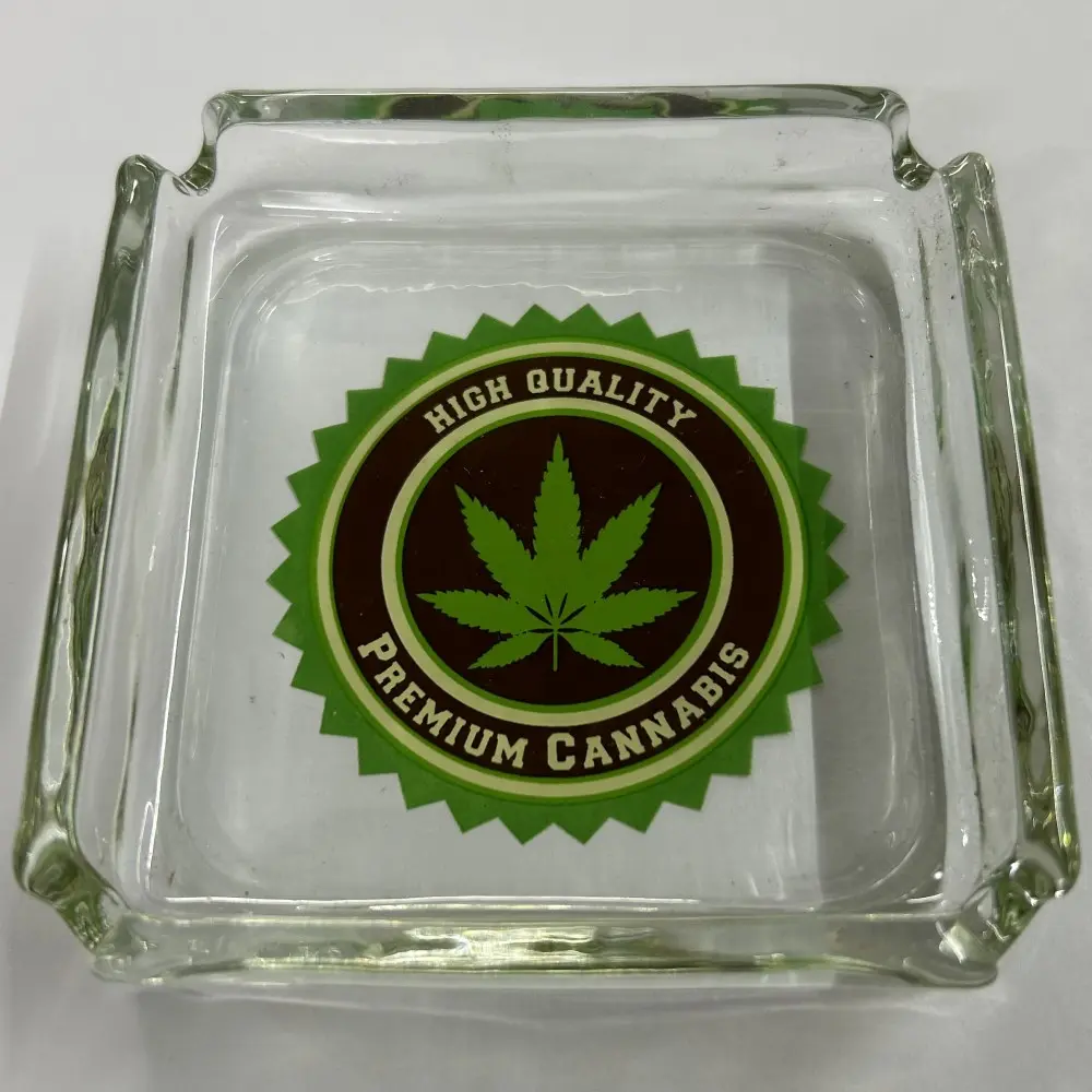 POSACENERE IN VETRO HIGH QUALITY PREMIUM CANNABIS