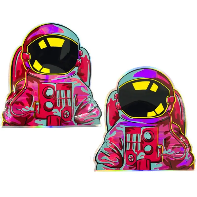 SACCHETTI MYLAR CON ZIP ASTRONAUT