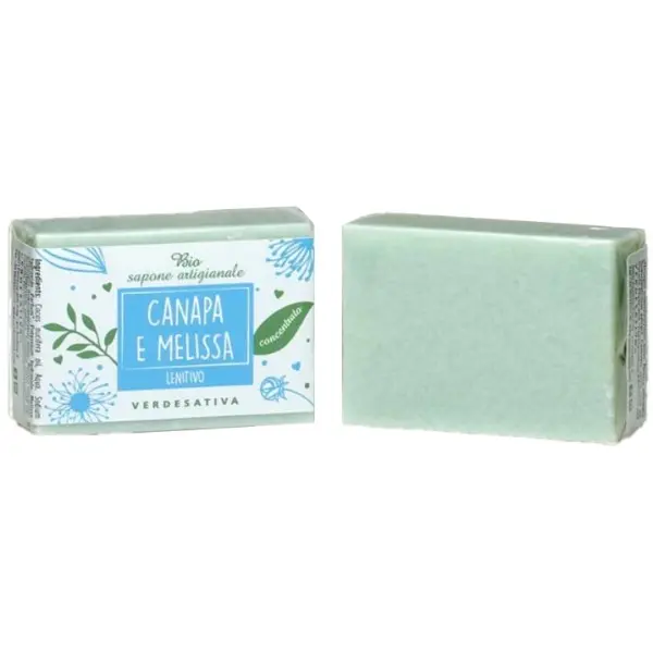 SAPONE BIO CANAPA E MELISSA VERDESATIVA