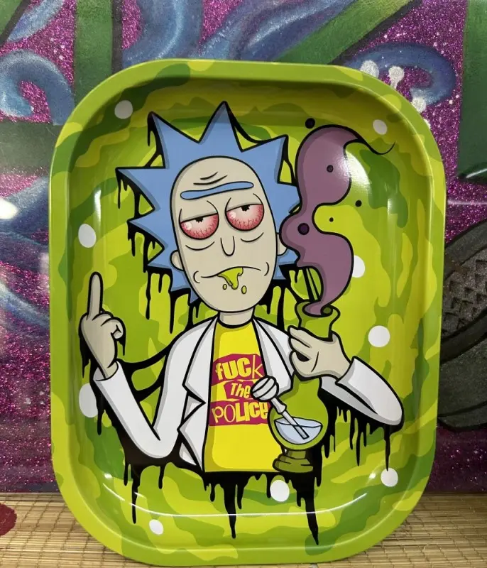 SCATOLA DI METALLO RICK TSHIRT 18x14x5cm