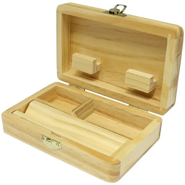 SCATOLA IN LEGNO WEED MASTER 15,5x9,5x4,4 cm