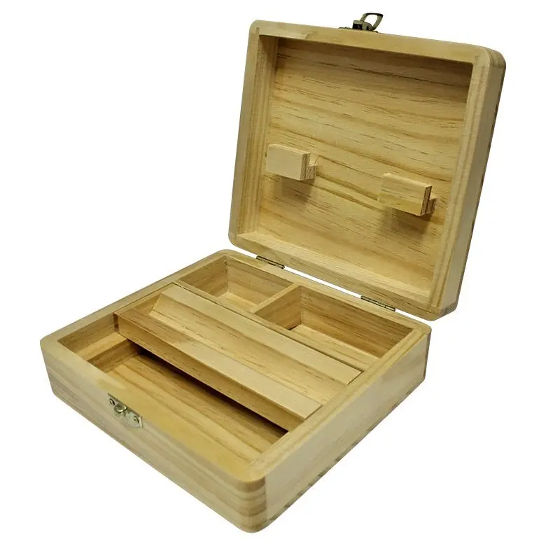 SCATOLA IN LEGNO WEED MASTER 17x15,5x5,4 cm