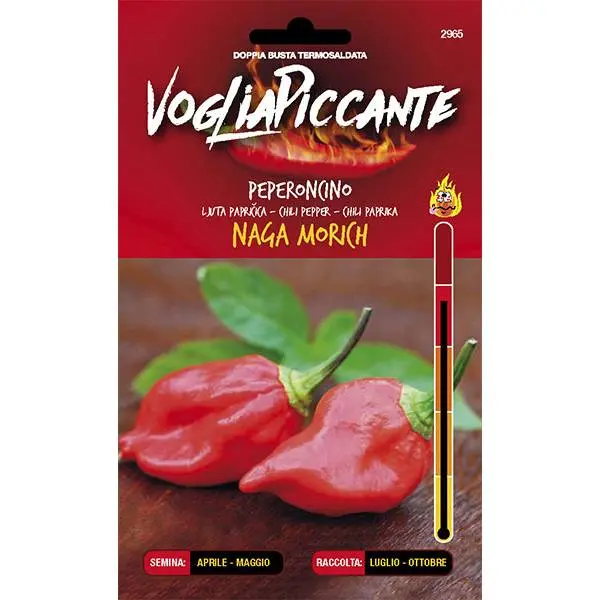 SEMI PEPERONCINI NAGA MORICH VOGLIAPICCANTE SEM. DOTTO