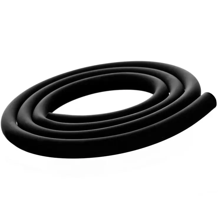 TUBO IN SILICONE 150 cm NERO