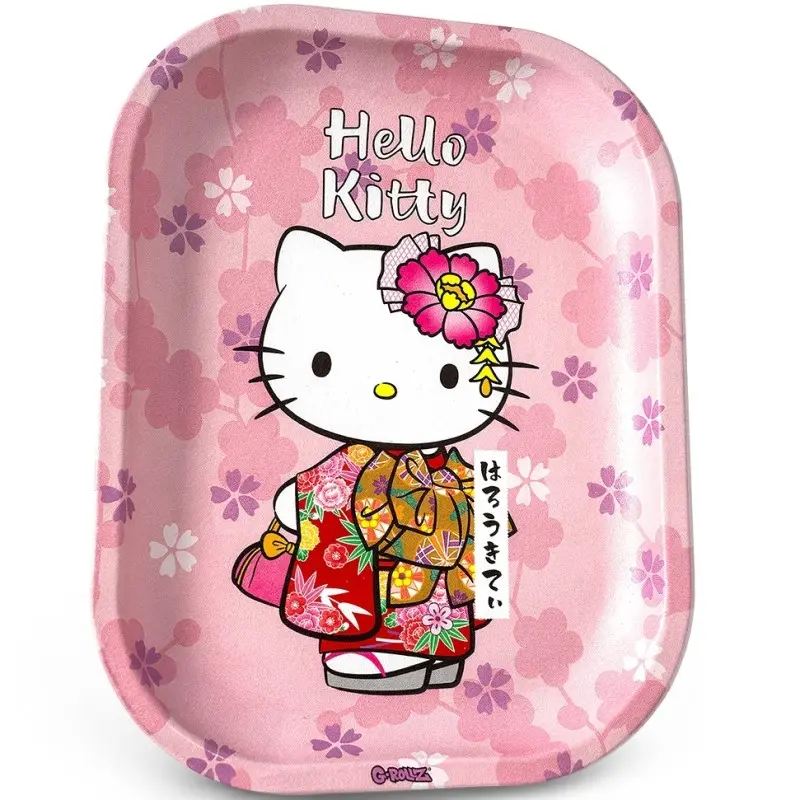 VASSOIO HELLO KITTY™ KIMONO PINK SMALL 14x18 cm G-ROLLZ 